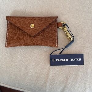 Parker Thatch Leather Key & Card Holder